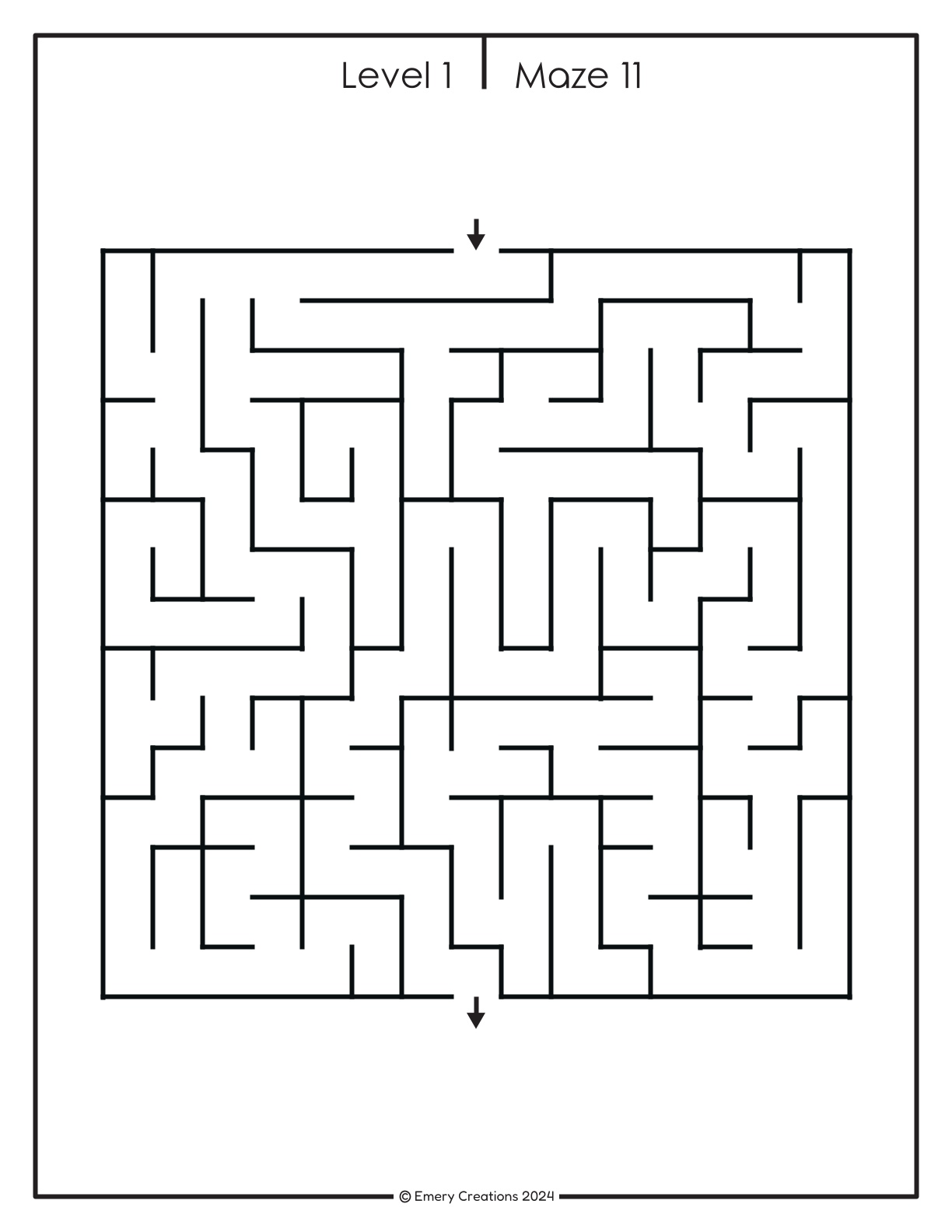 Complex Maze Puzzles