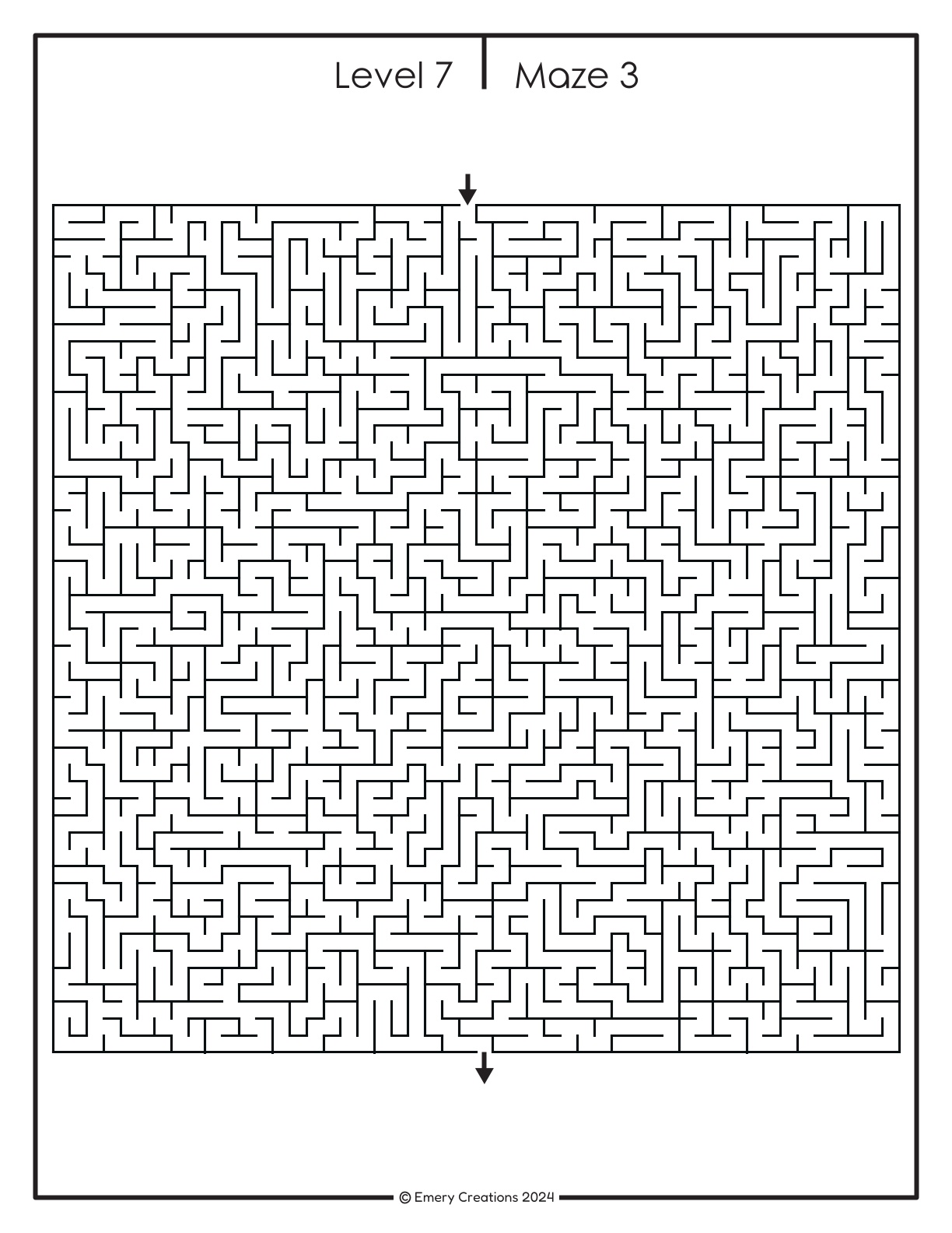 Complex Maze Puzzles