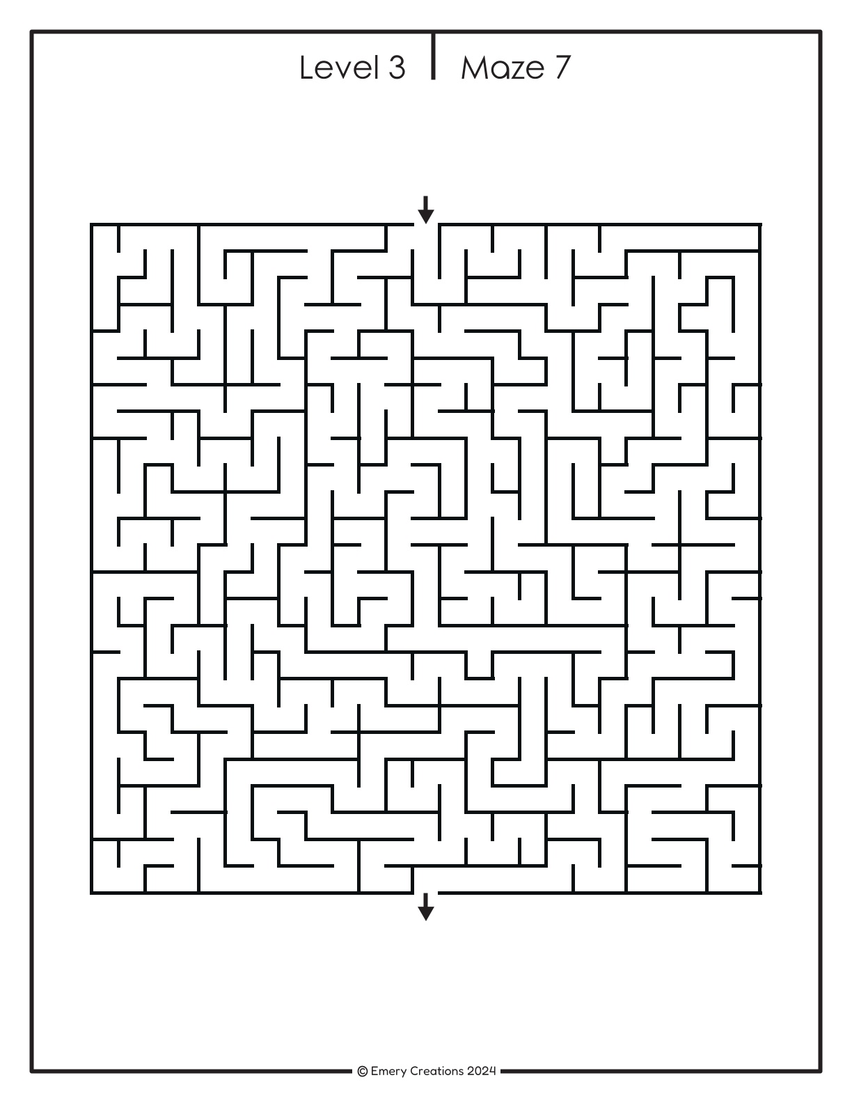 Complex Maze Puzzles