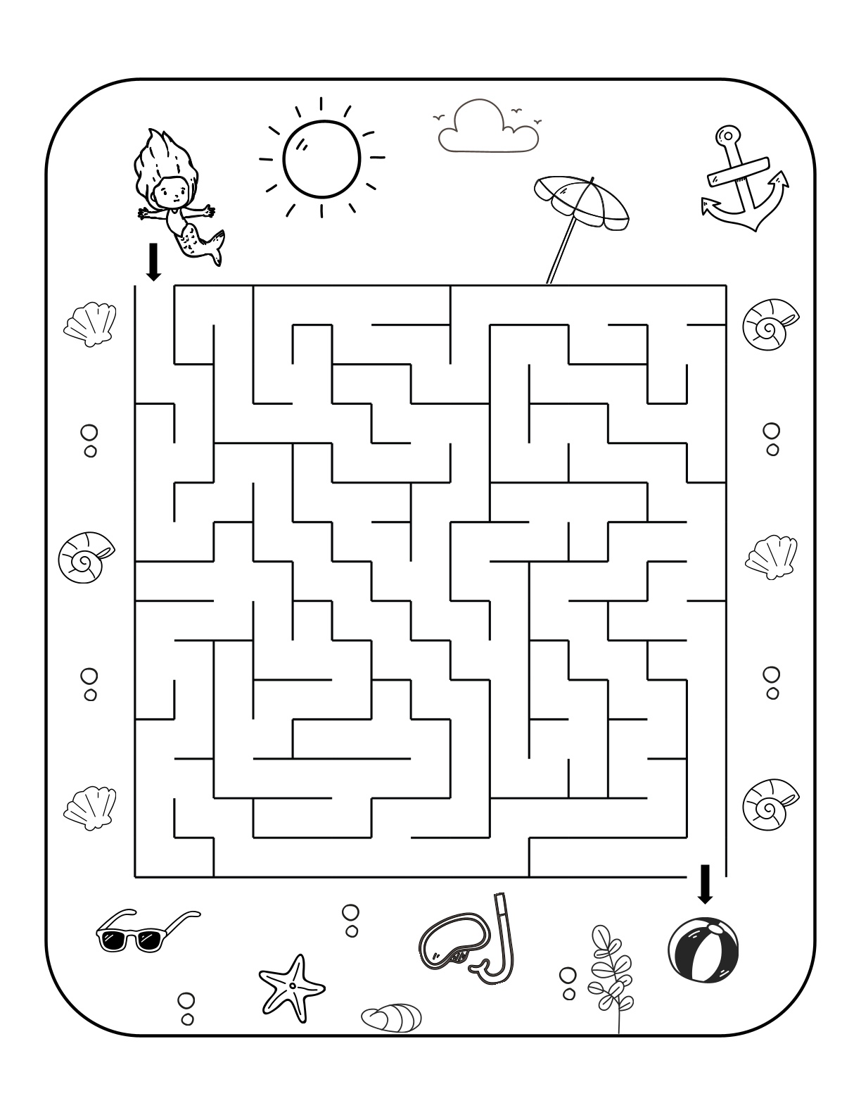 Summer Mazes