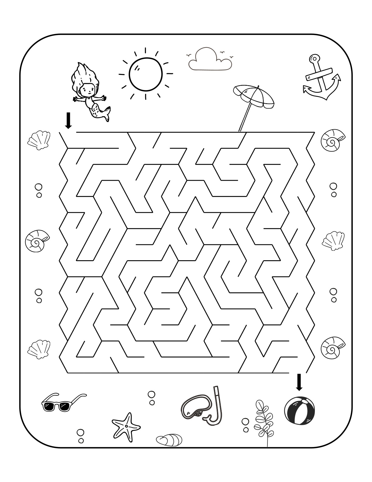 Summer Mazes