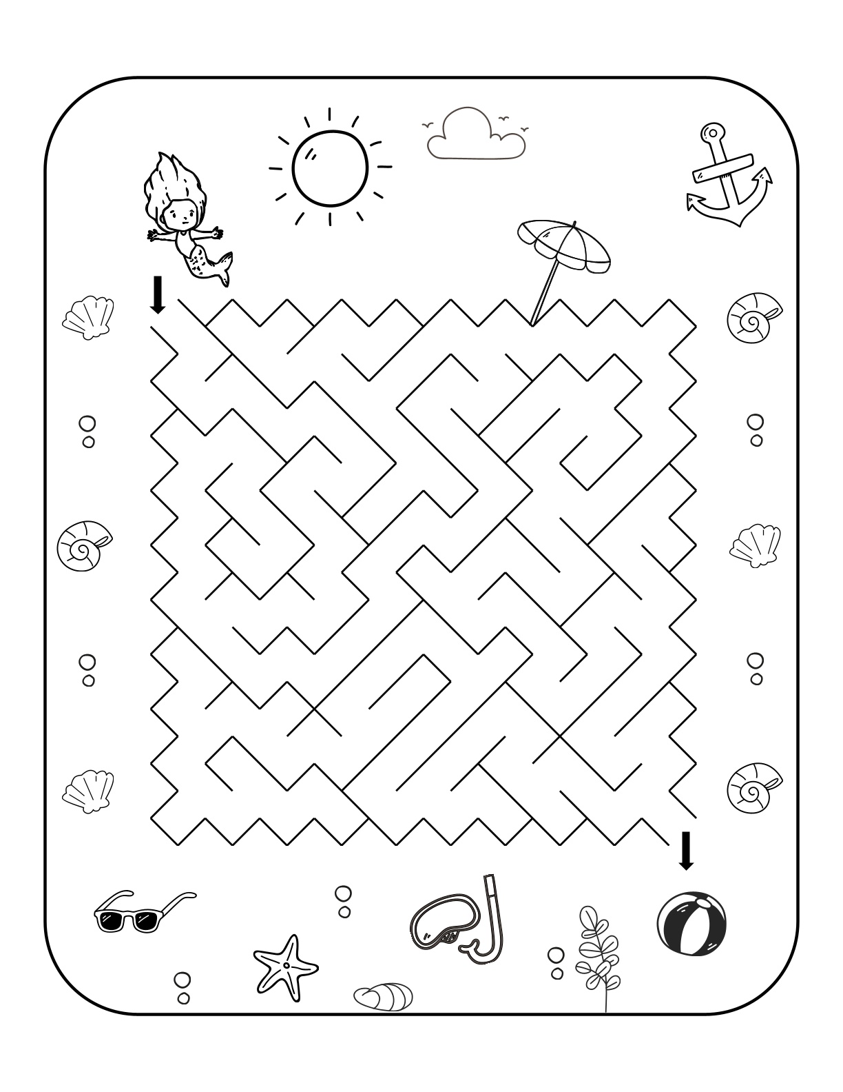 Summer Mazes