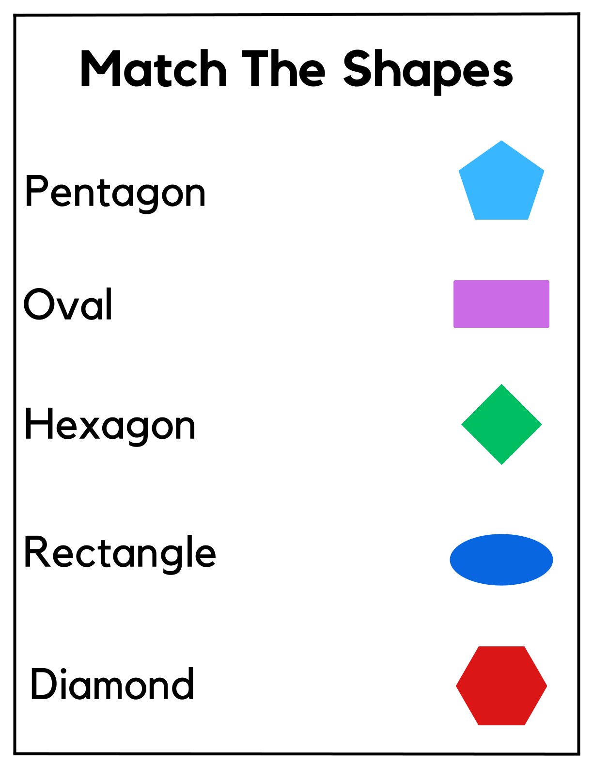 Shape Name Match
