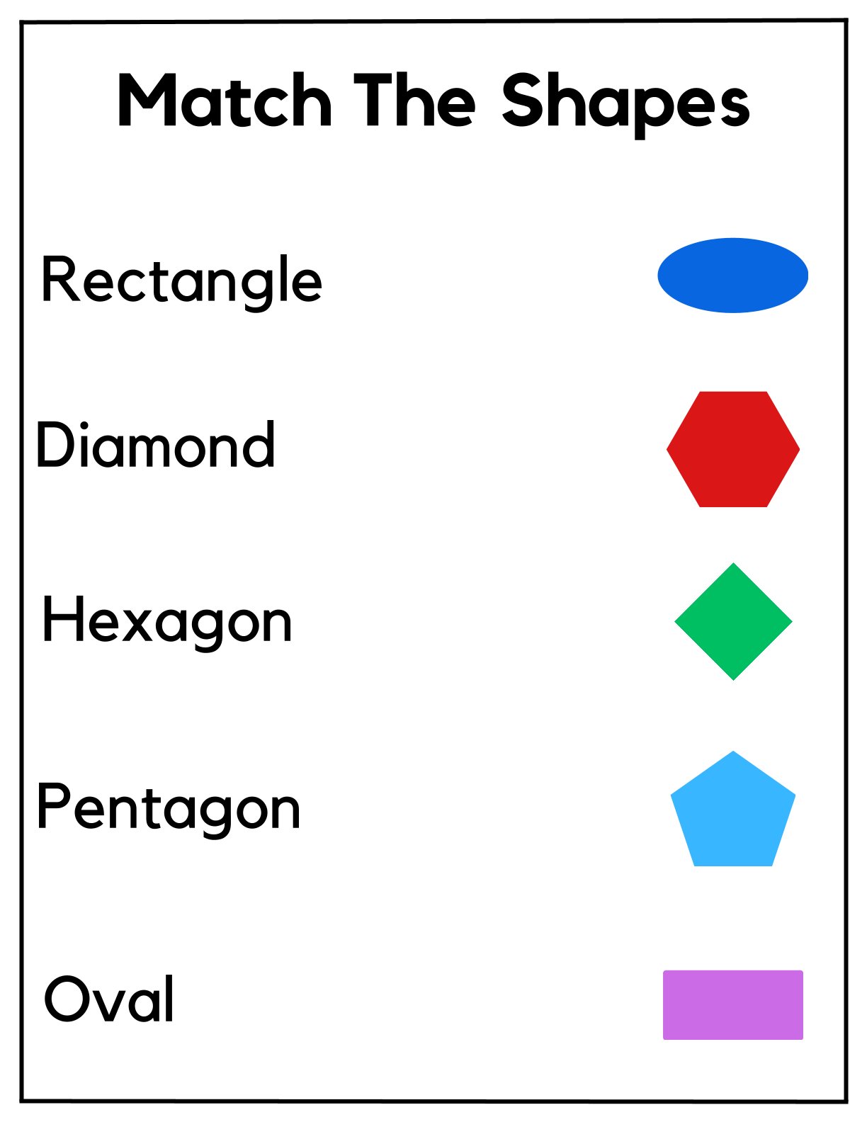 Shape Name Match