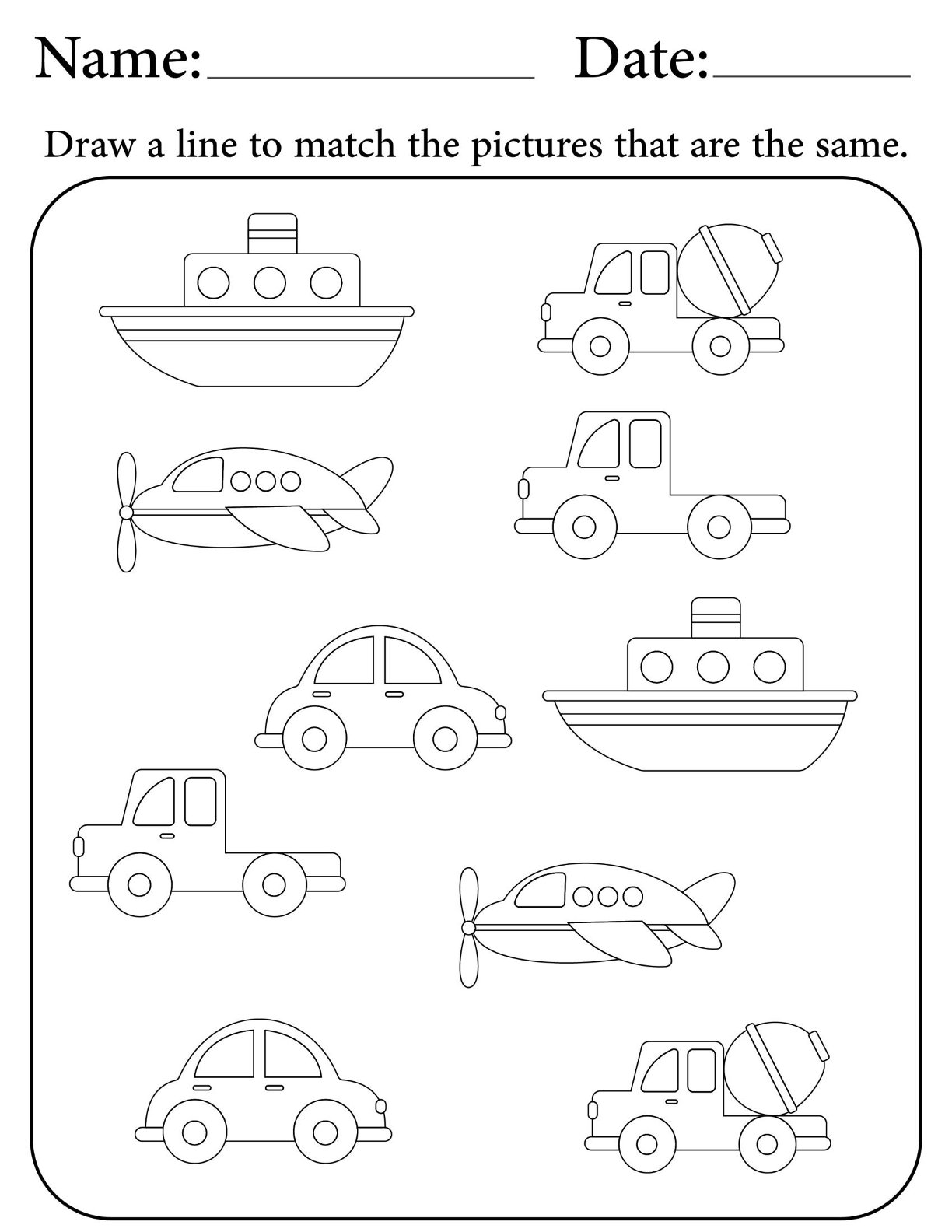 Transport Matching: Air, Land & Sea (V1)