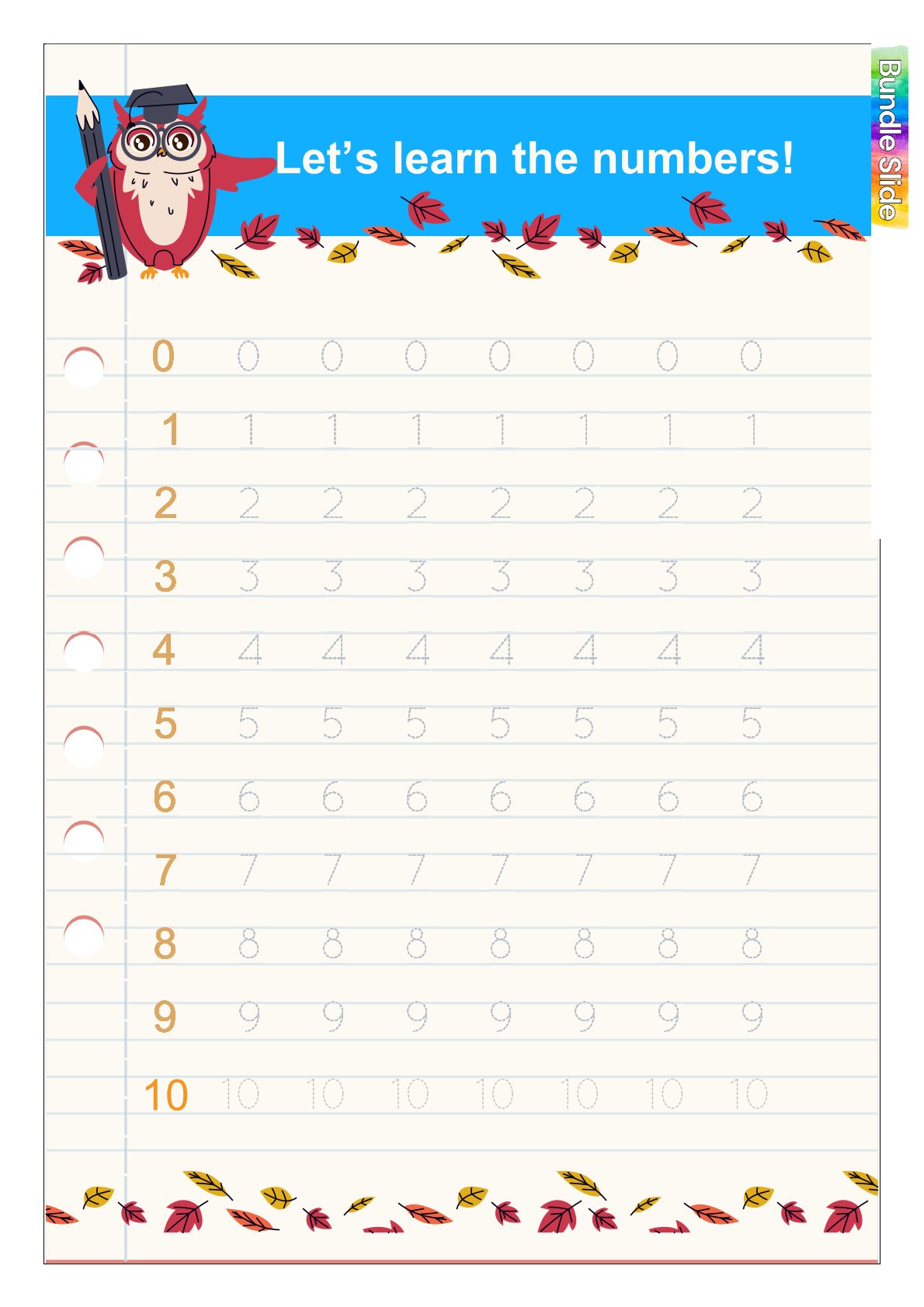 Numbers and Counting Worksheet (Popular)