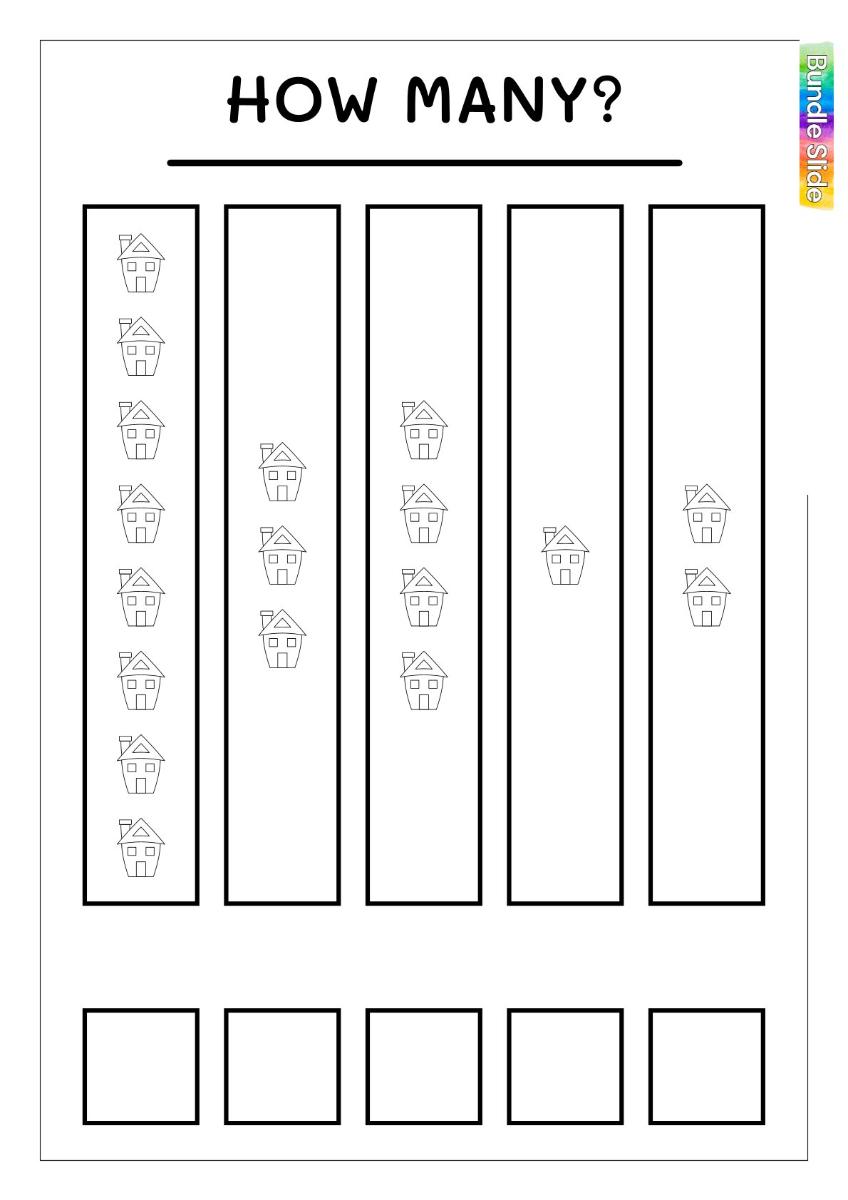 Numbers and Counting Worksheet (Popular)