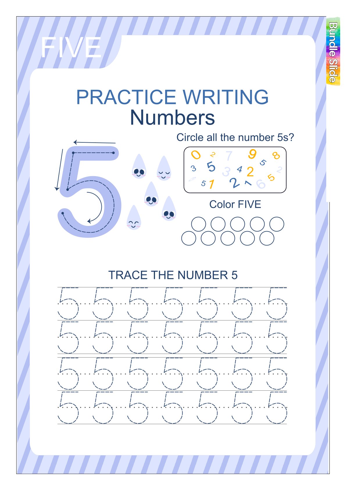 Numbers and Counting Worksheet (Popular)