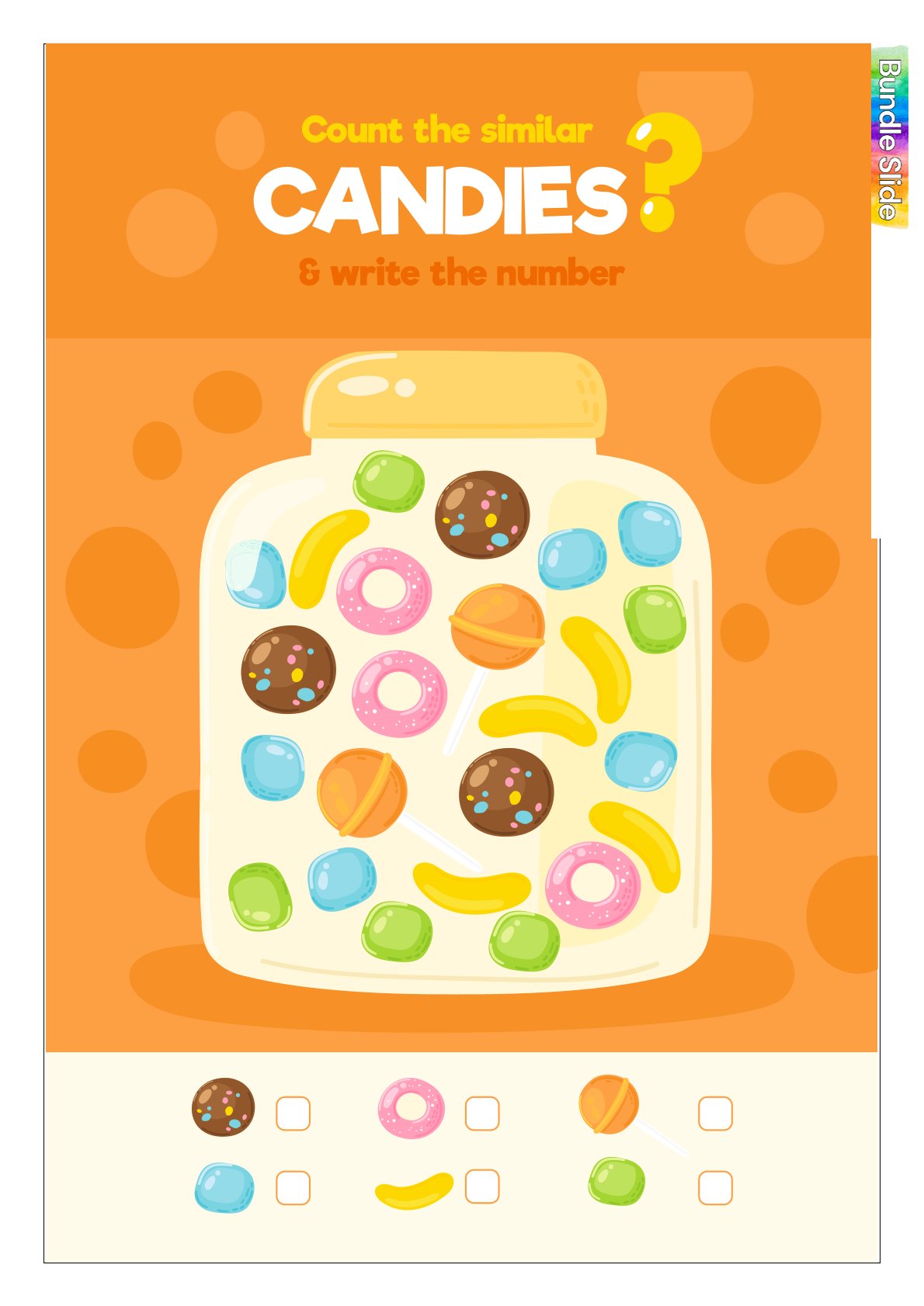 Numbers and Counting Worksheet (Popular)