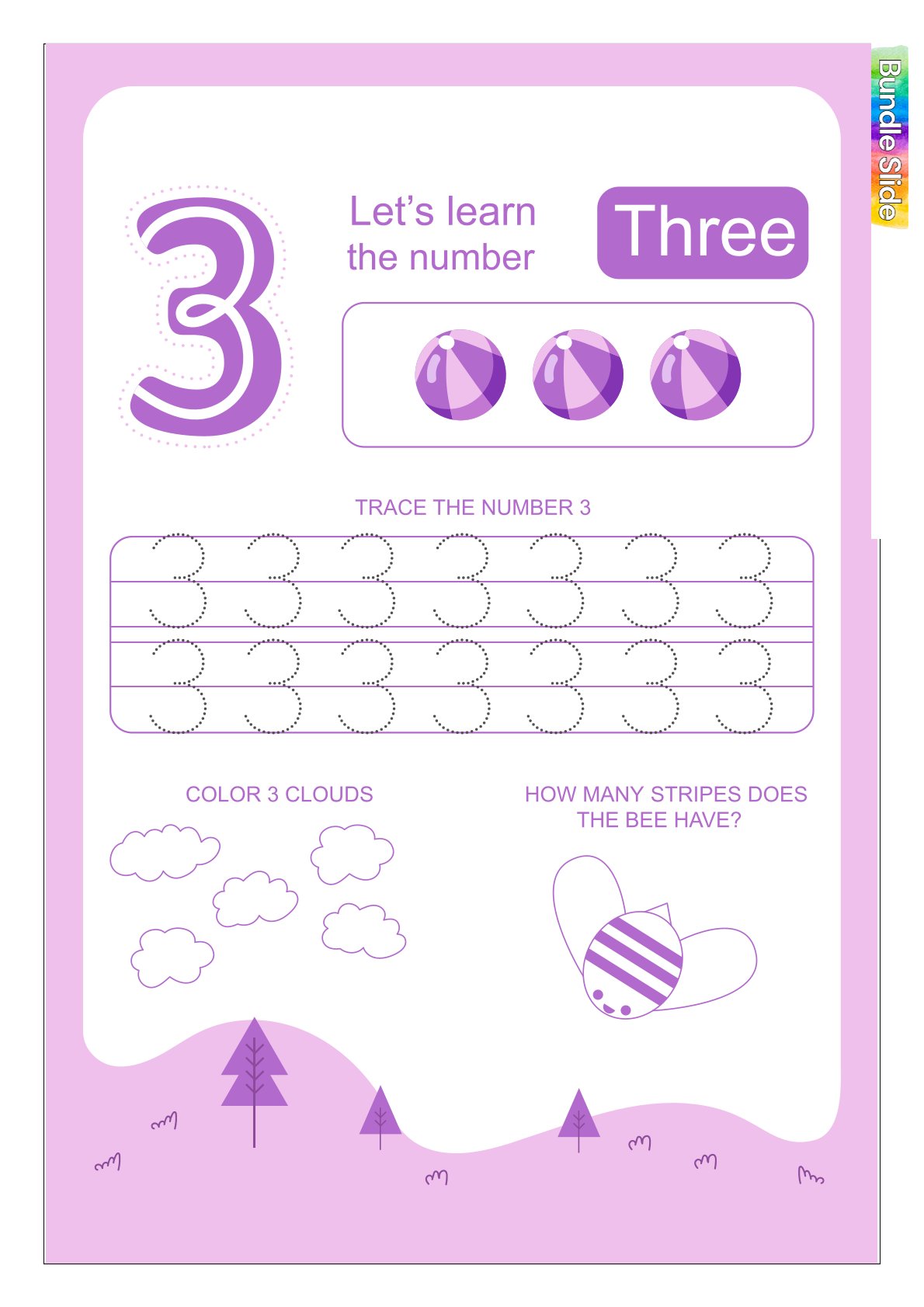Numbers and Counting Worksheet (Popular)