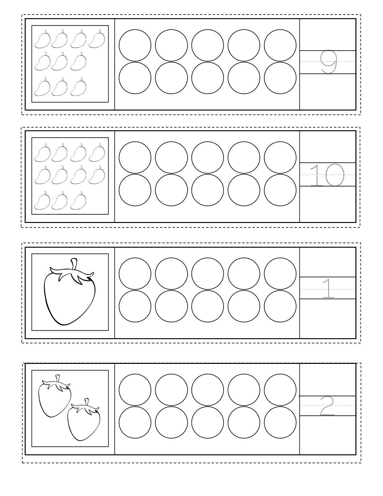 Number Count, Color and Trace