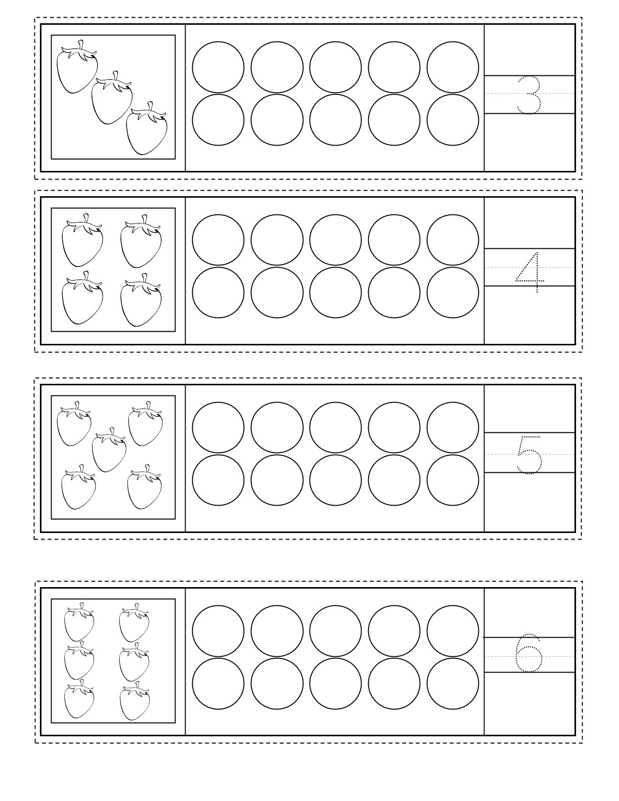 Number Count, Color and Trace