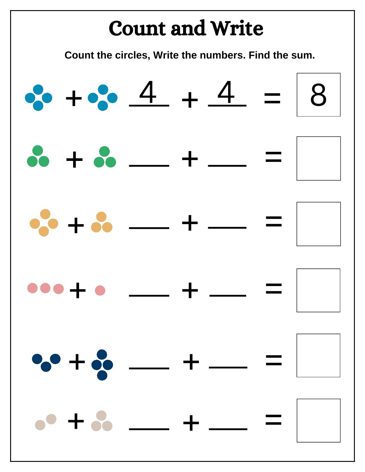Addition Mastery