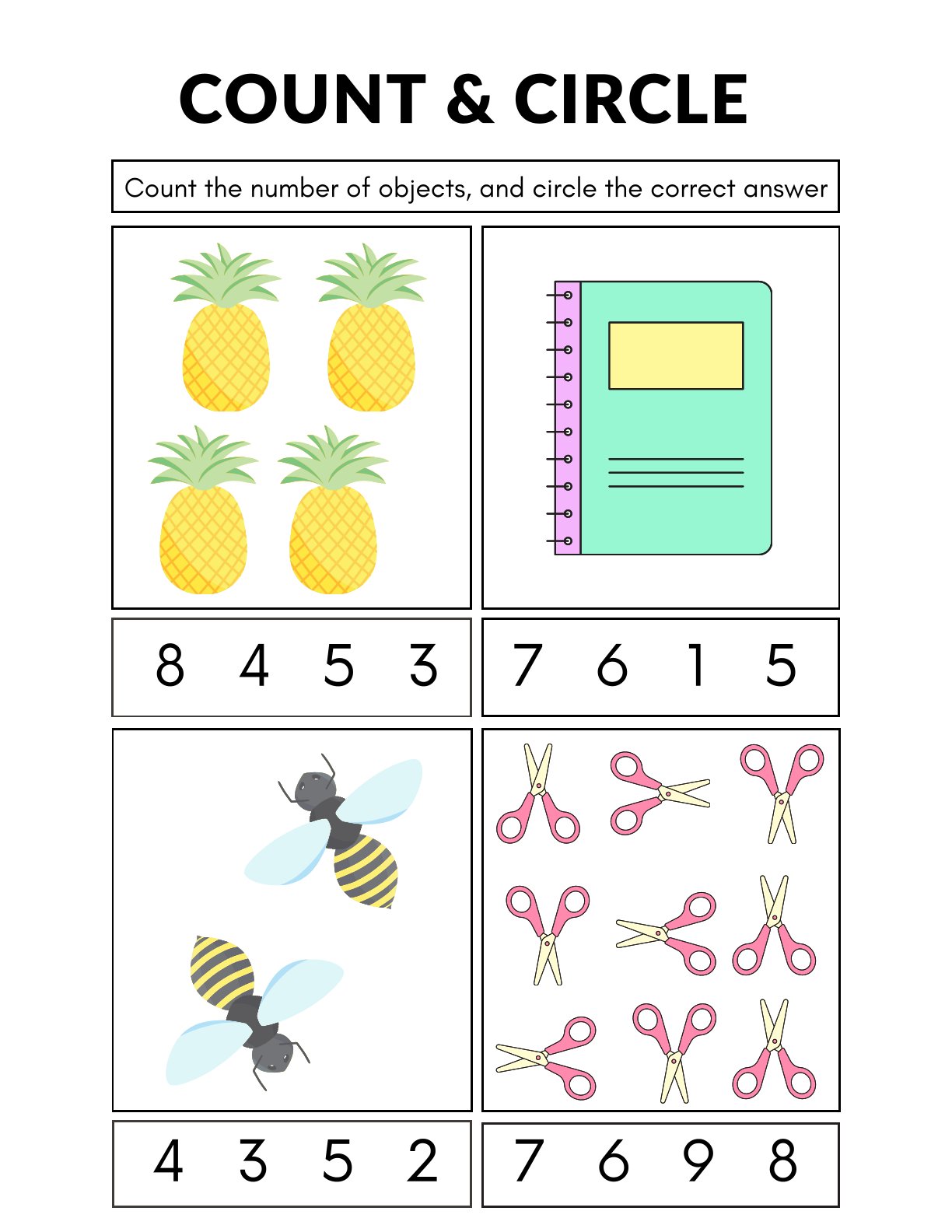 Count and Circle