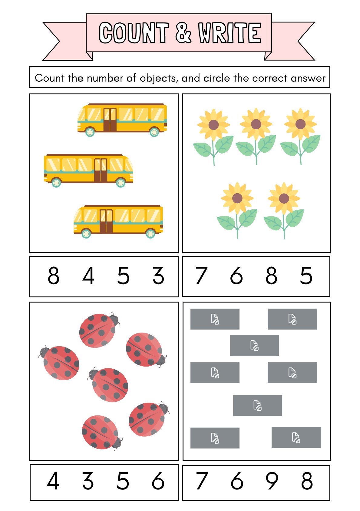 Count and Circle