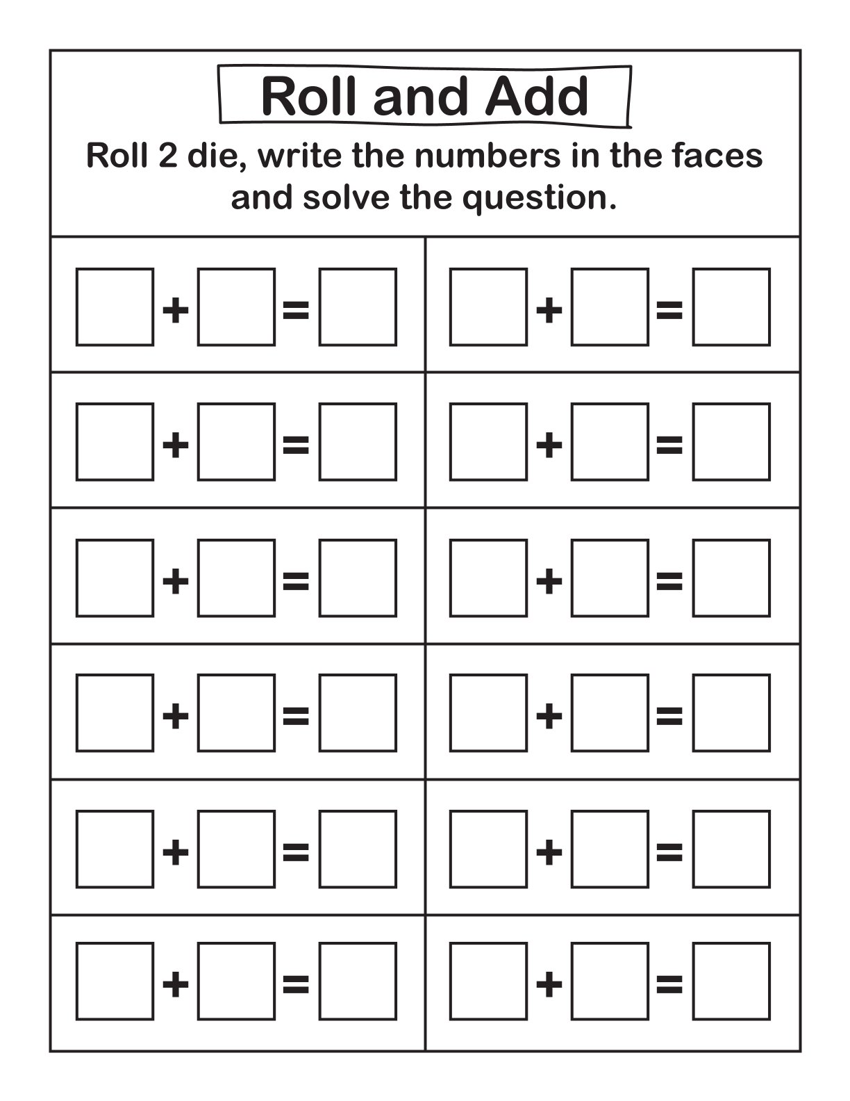 Math (Fun) Workbook
