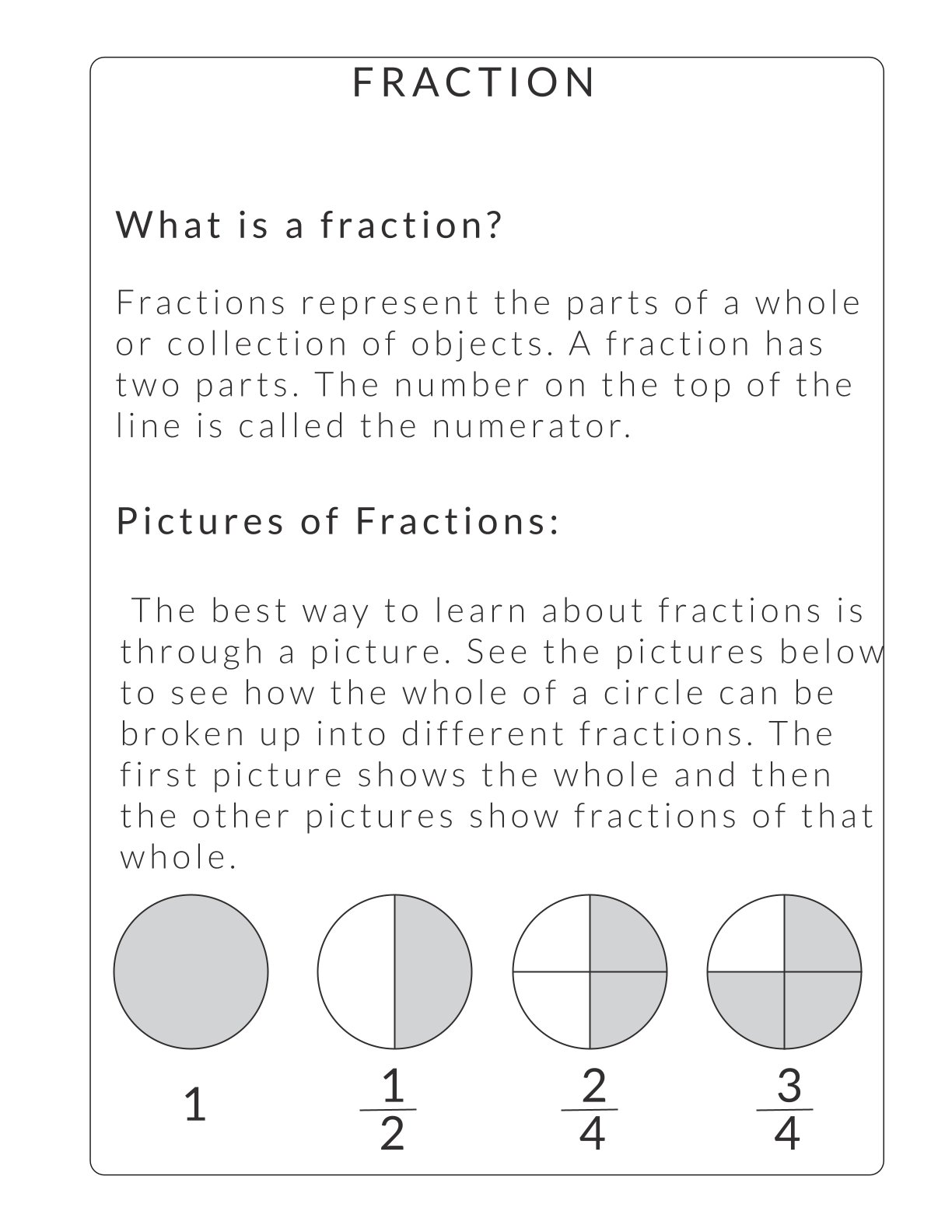 Math Workbook 1