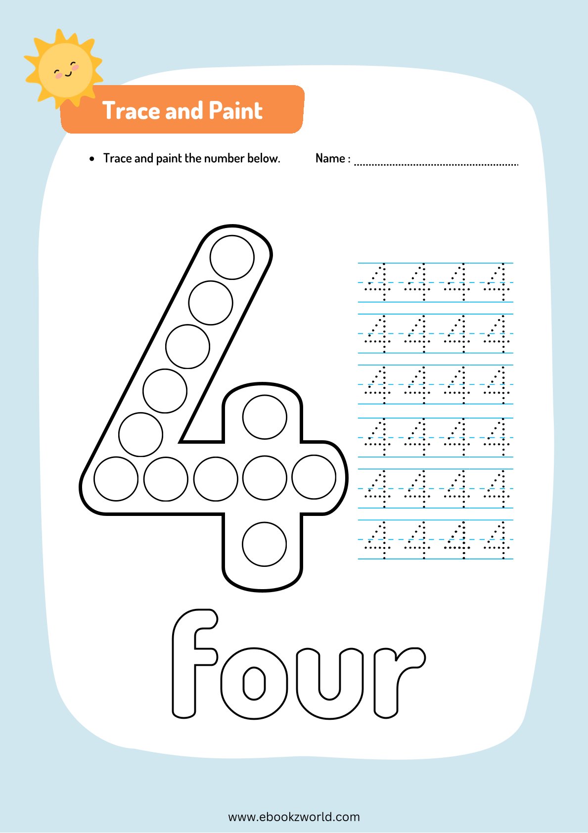 Maths Preschool Worksheets