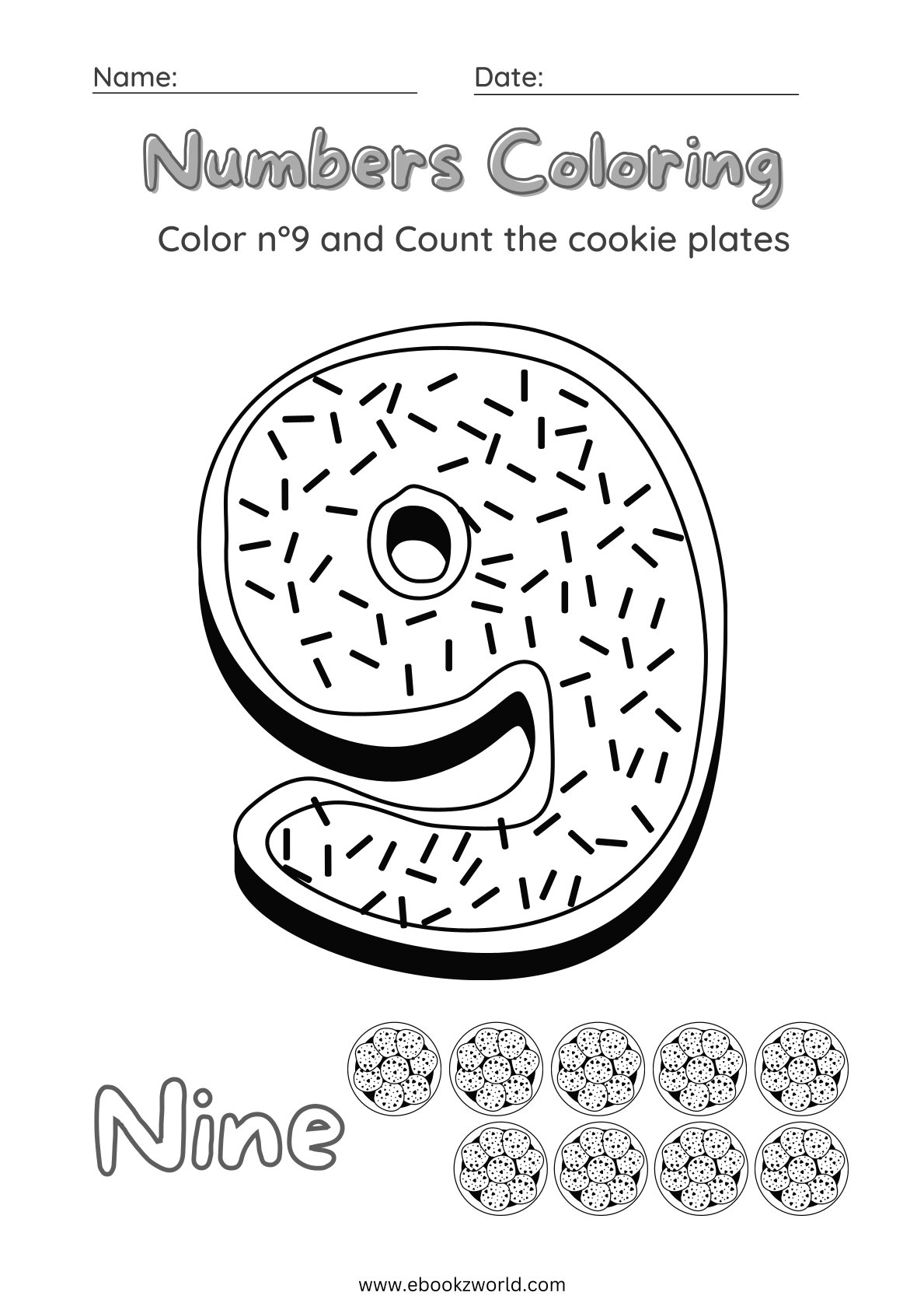 Maths Preschool Worksheets