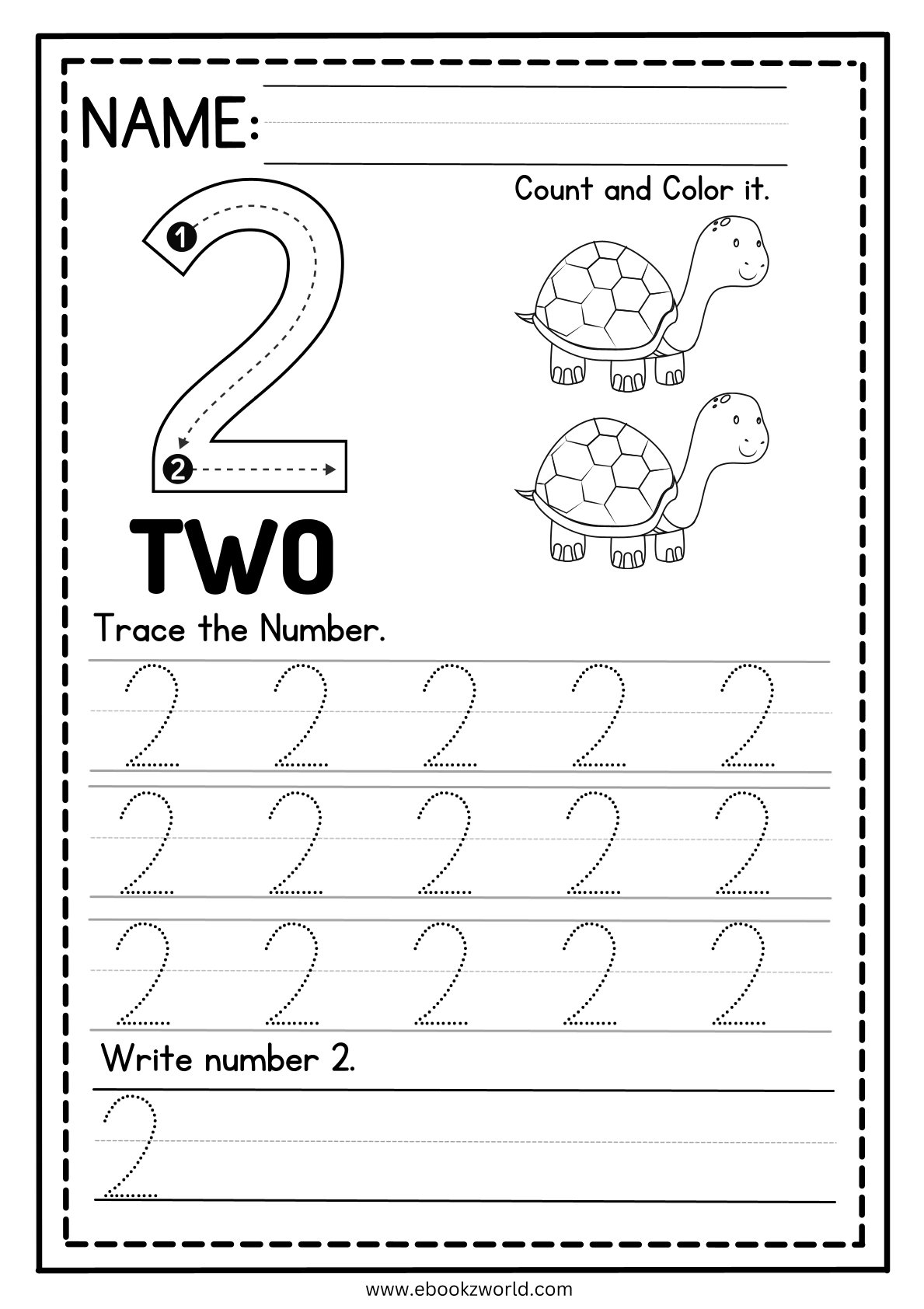Maths Preschool Worksheets