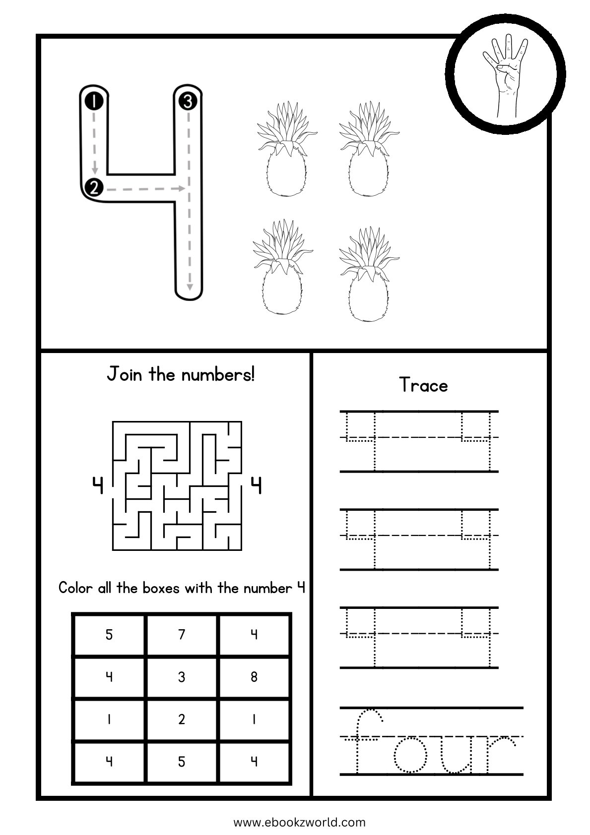 Maths Preschool Worksheets