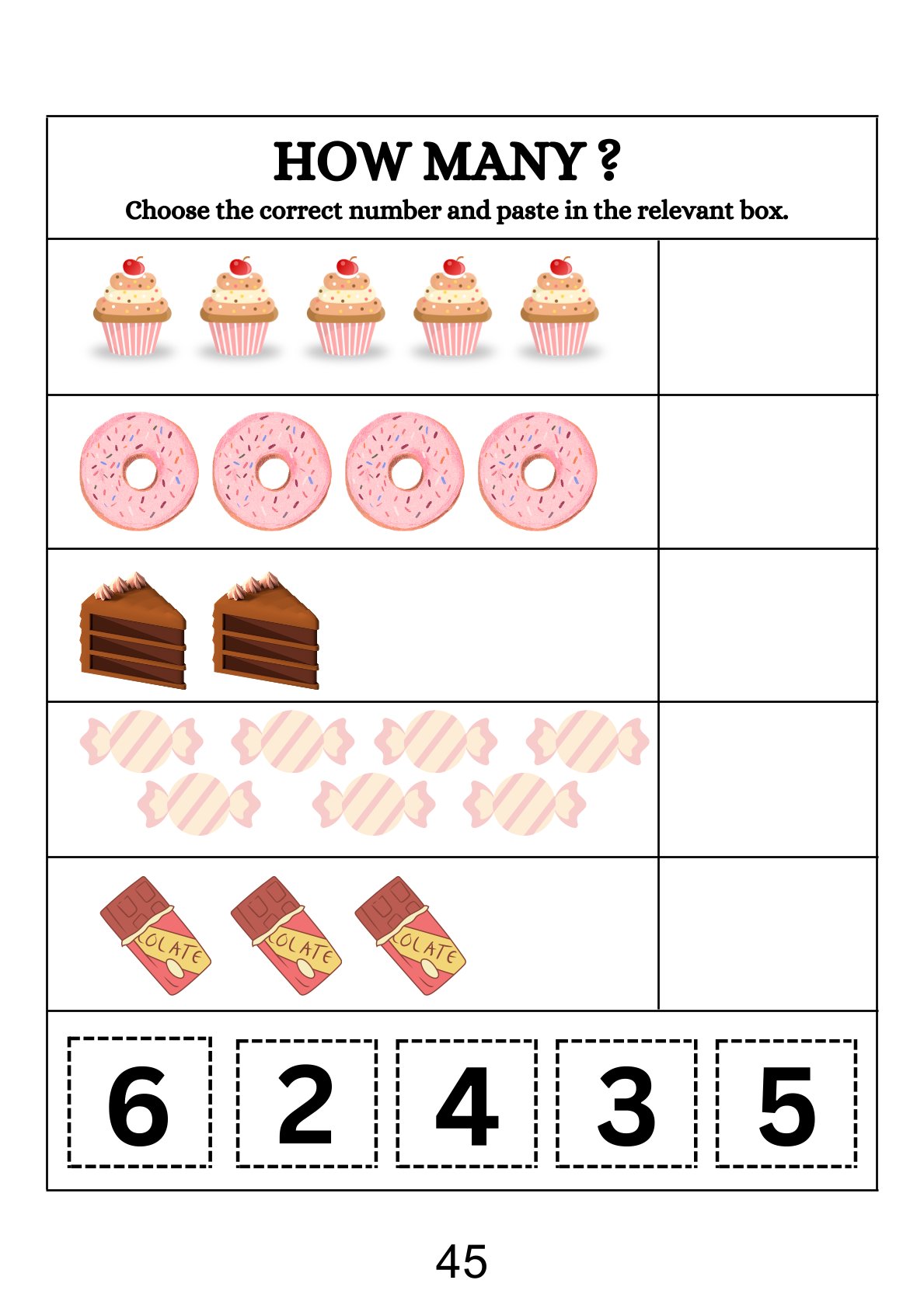 Number Discovery - Tracing, Coloring, Counting