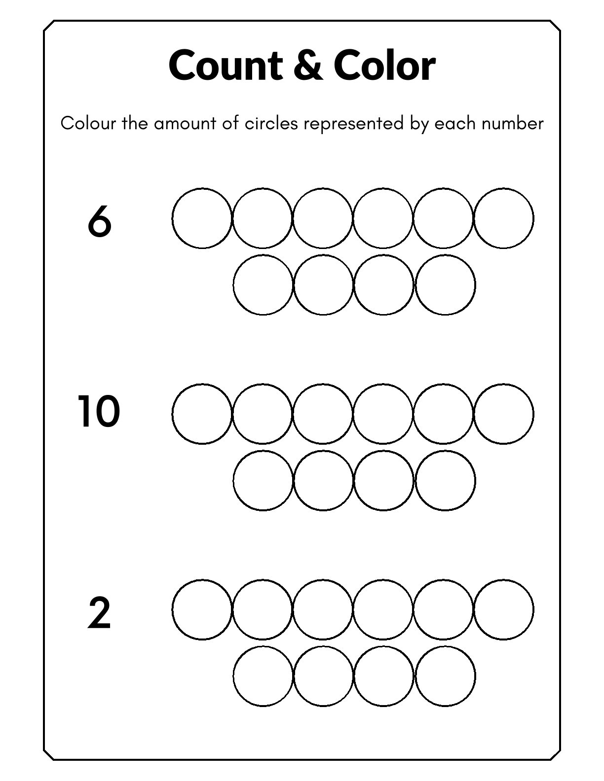 Numbers Coloring