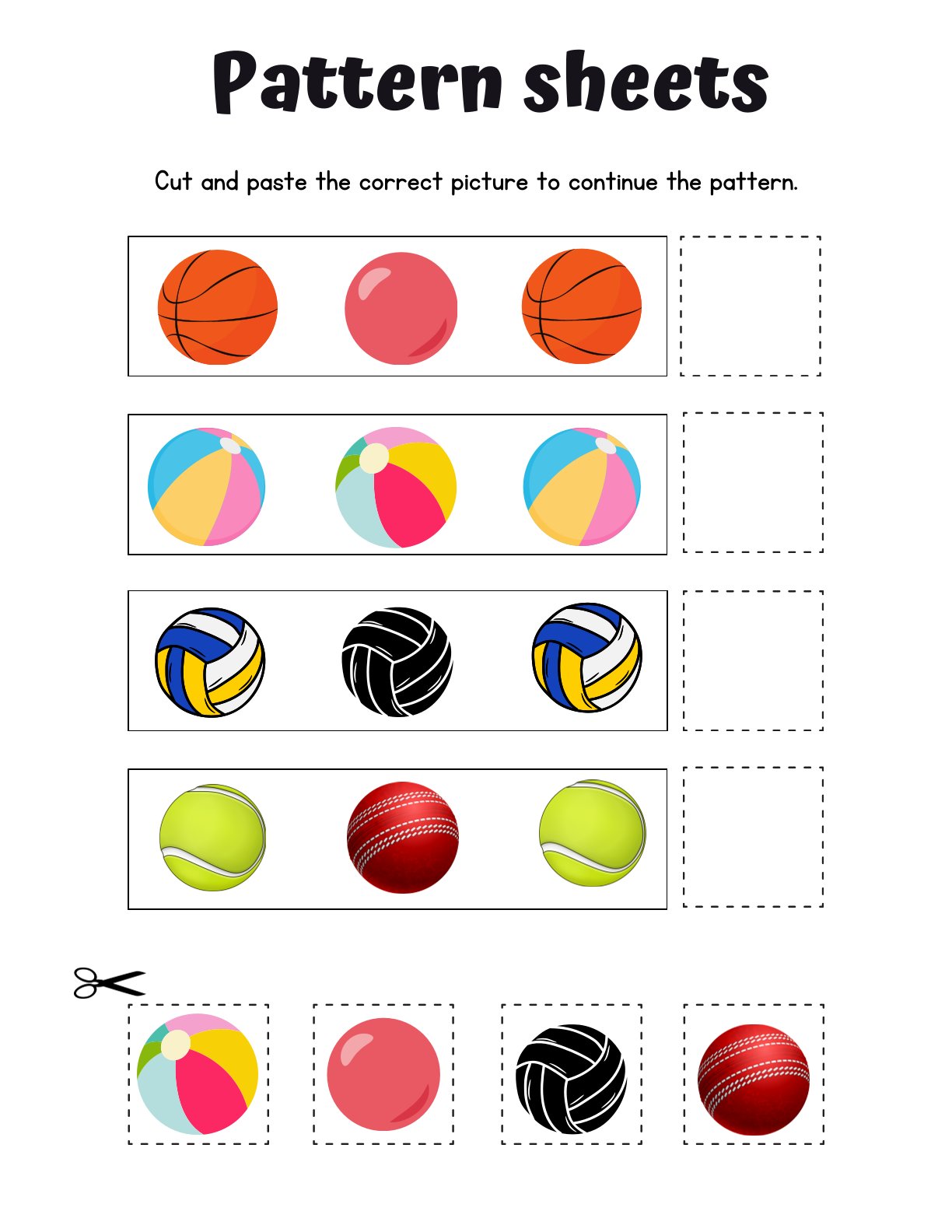 Pattern Sheets 