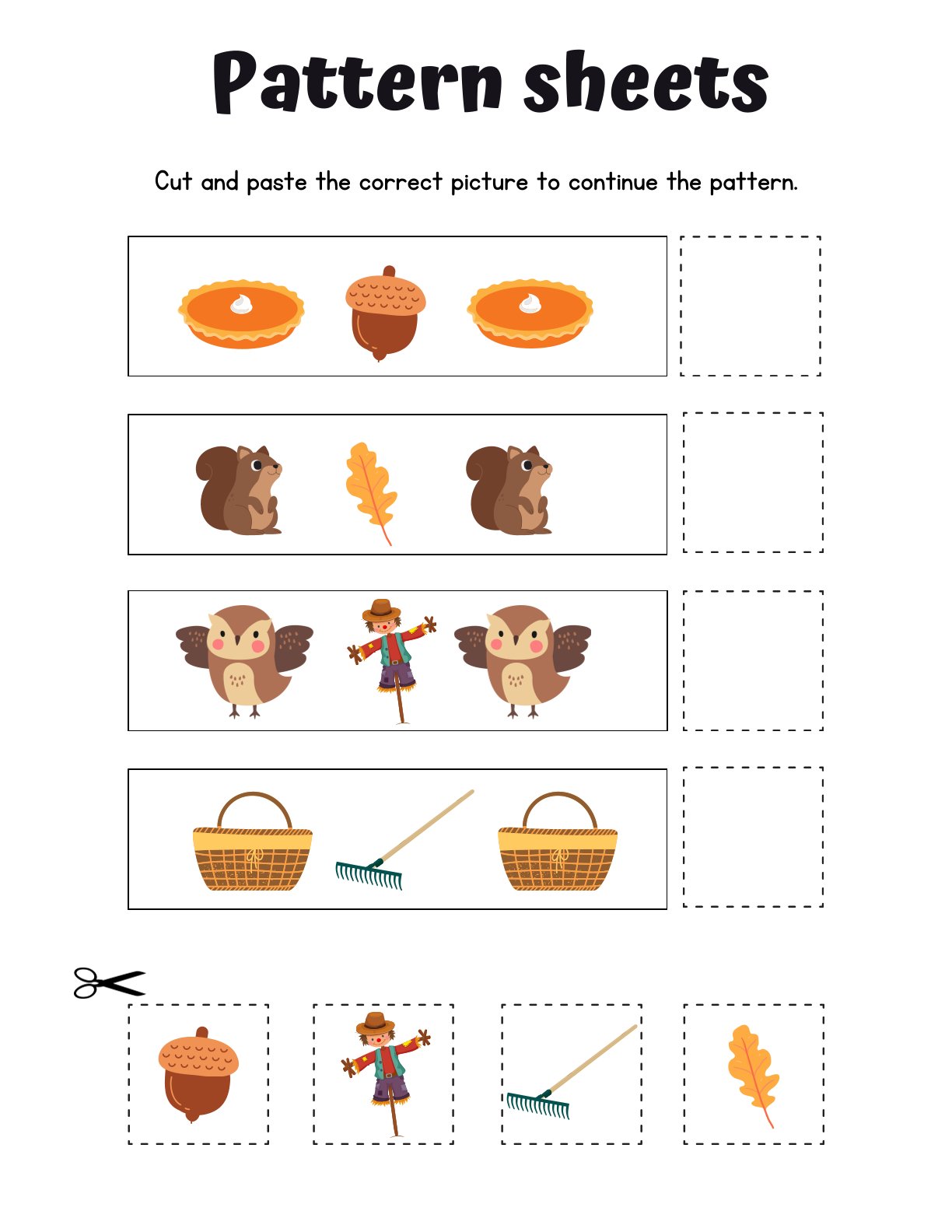 Pattern Sheets 