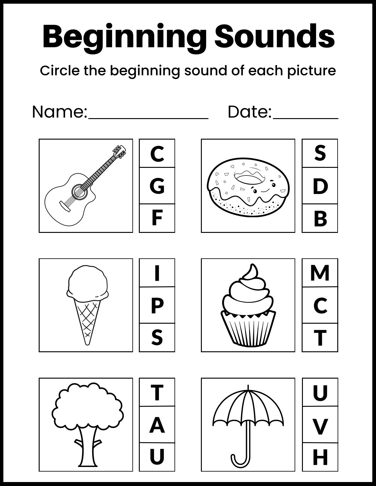 Beginning Sounds
