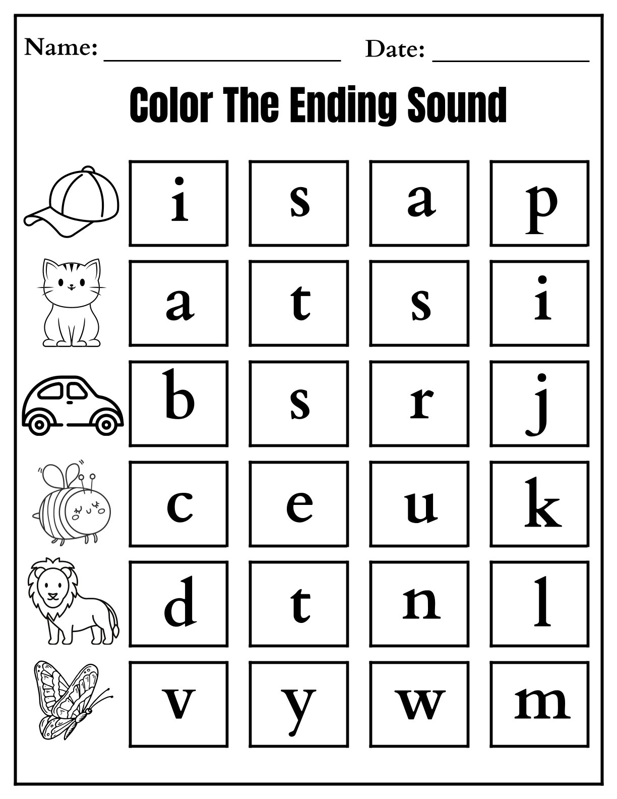 Color The Ending Sound