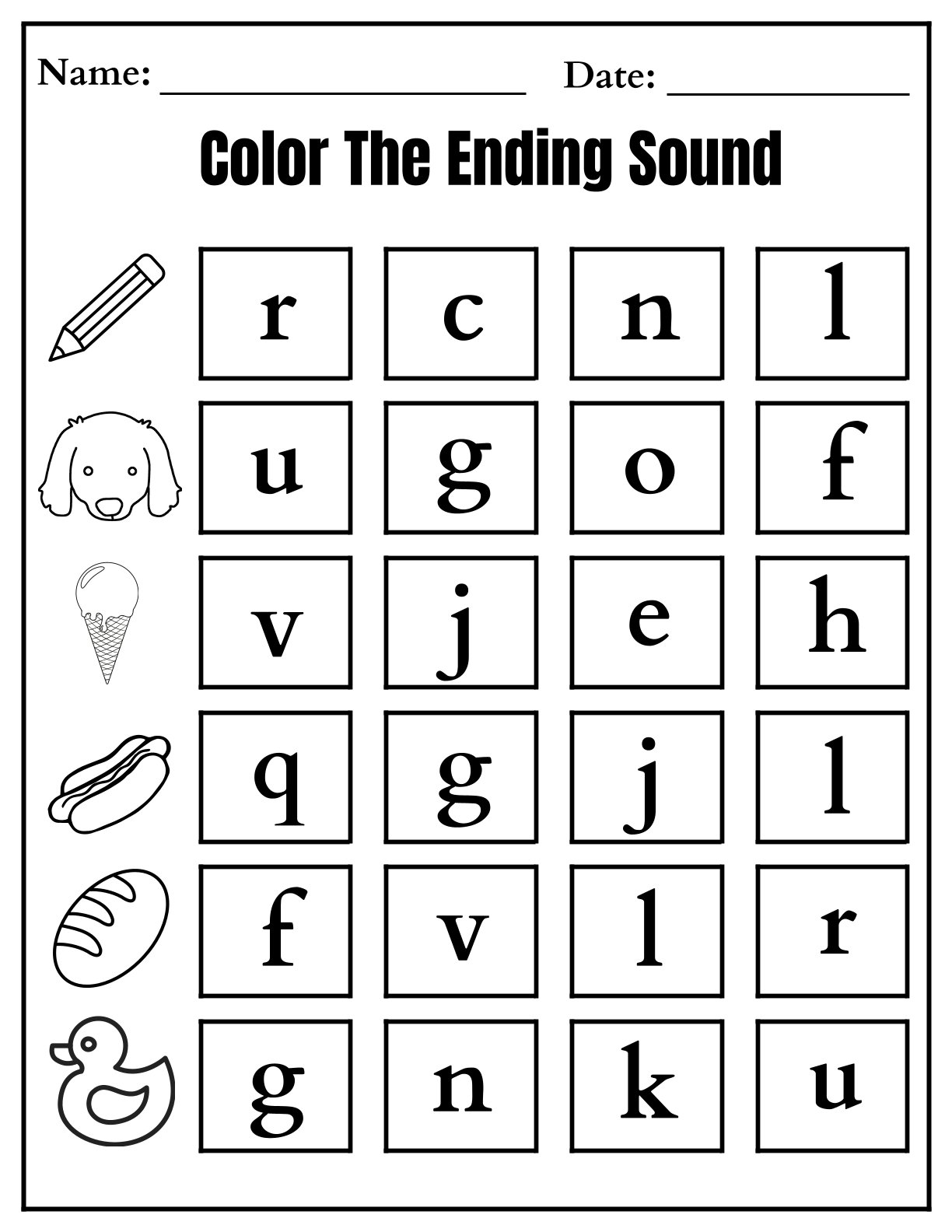 Color The Ending Sound