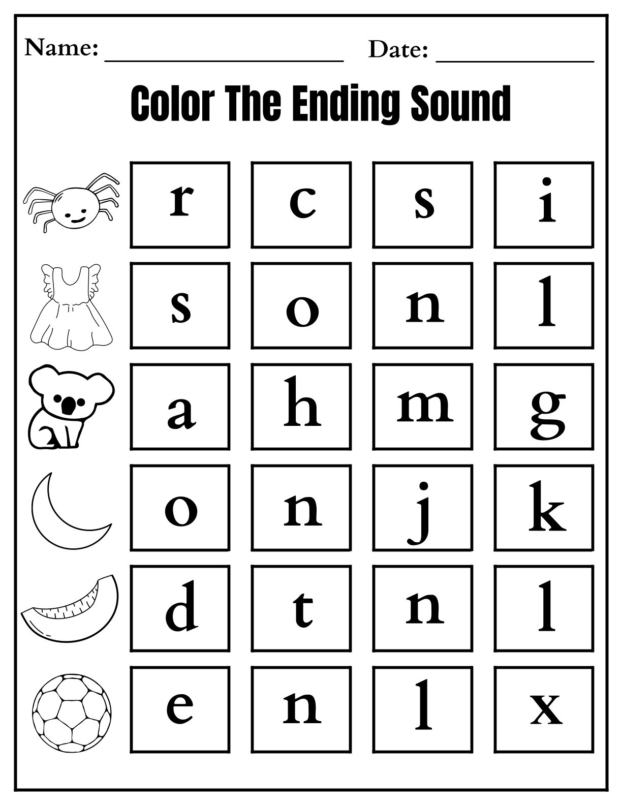 Color The Ending Sound
