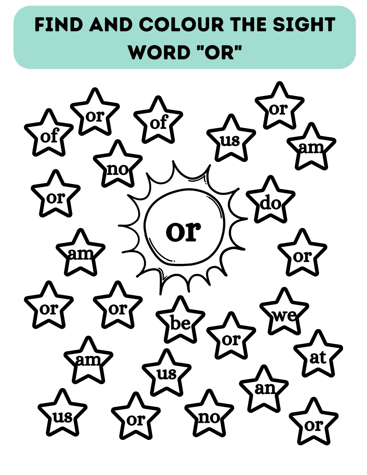 Find and color