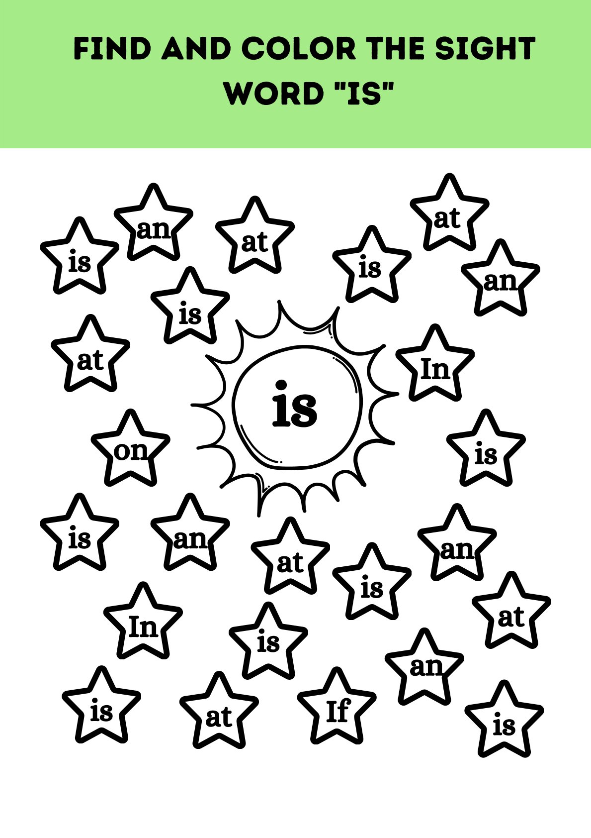 Learning Sight Words