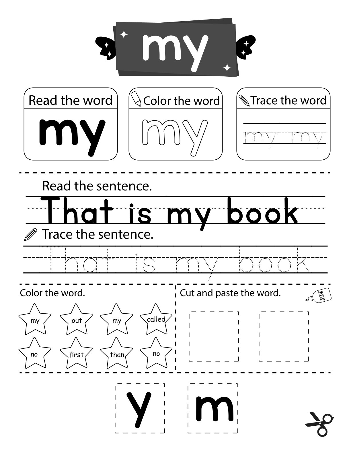 Sight Words workbook