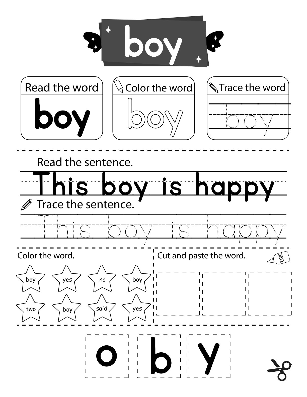 Sight Words workbook