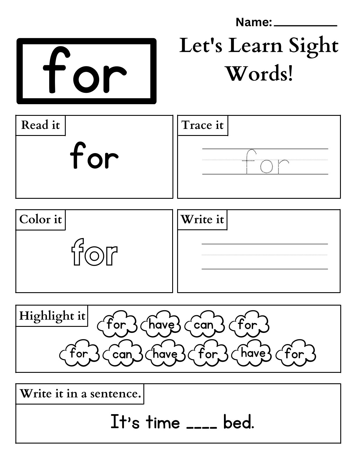 Read and Trace