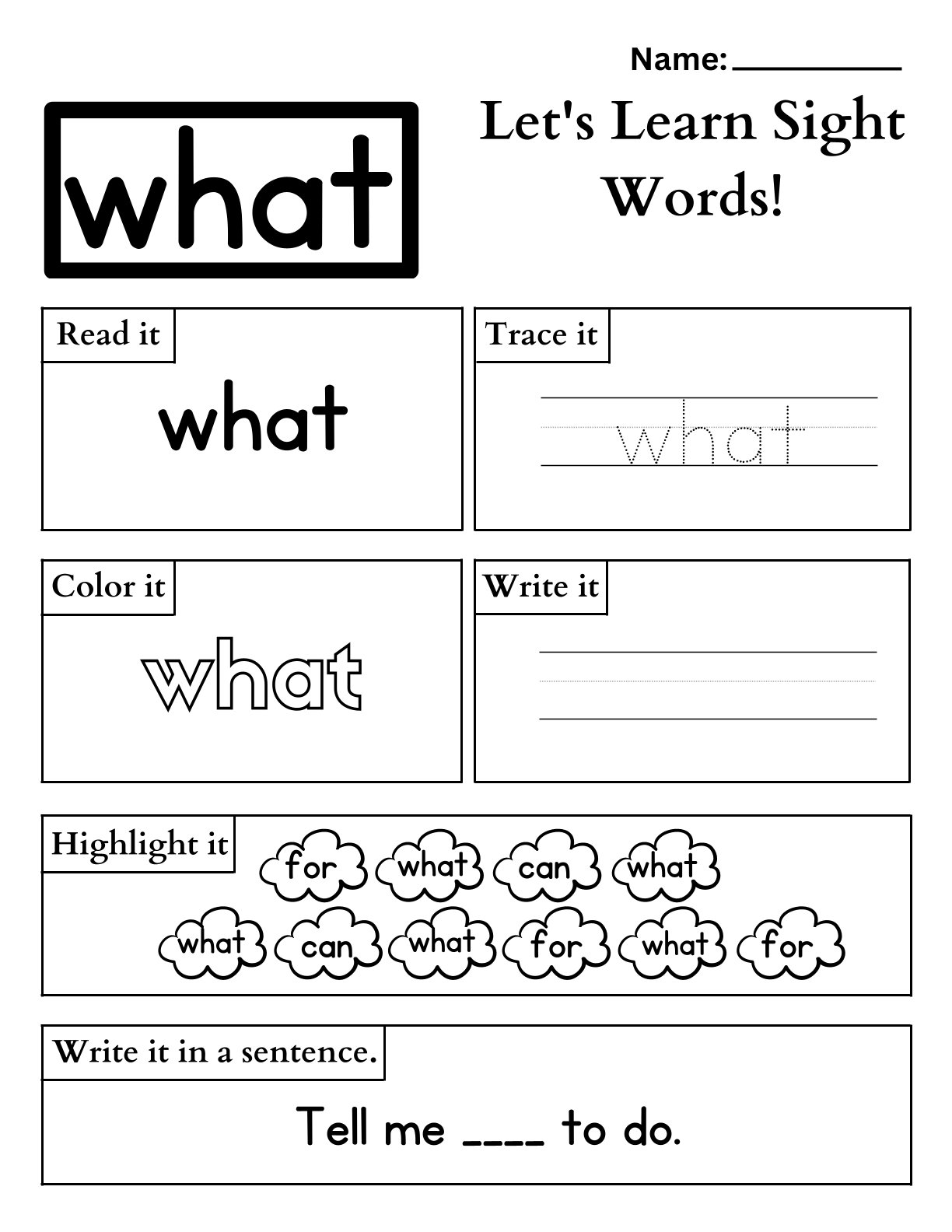 Read and Trace