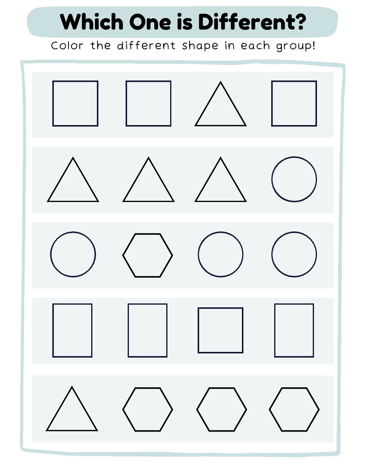 Shapes Activity Workbook