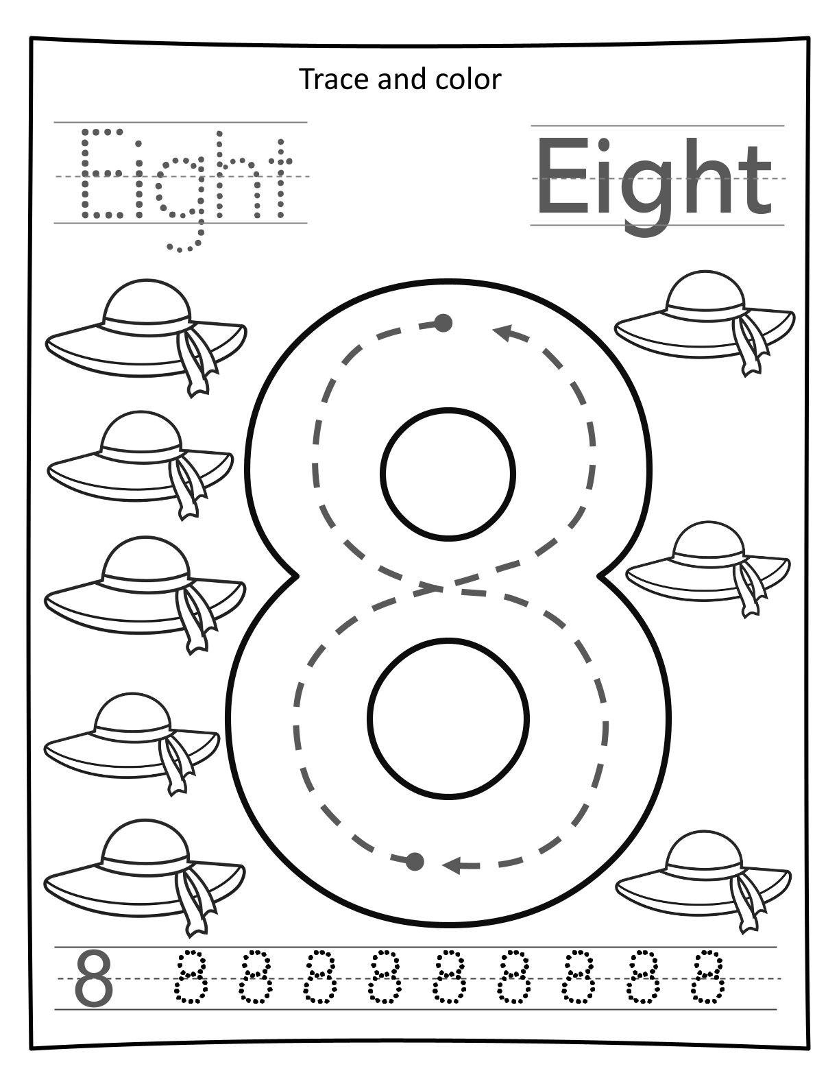 0-10 Big Number Tracing