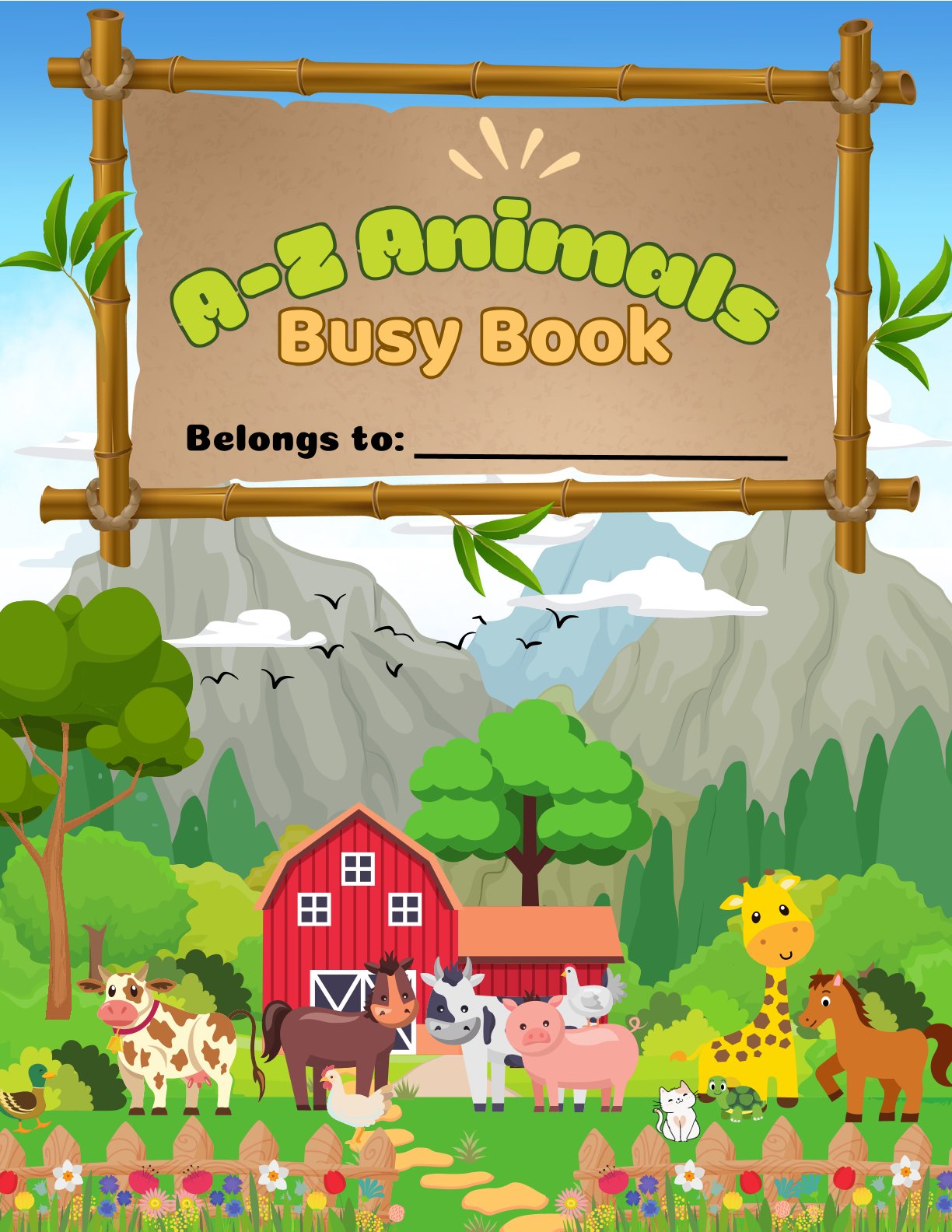 A-Z Animals Busy Book