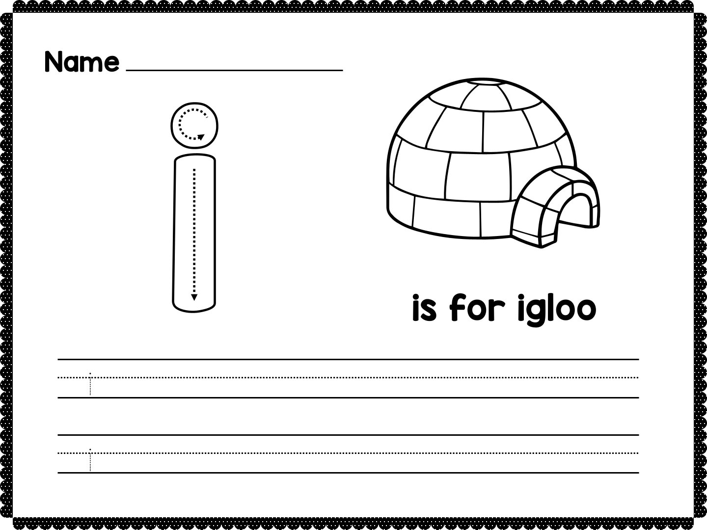 Alphabet Tracing Worksheets Lowercase