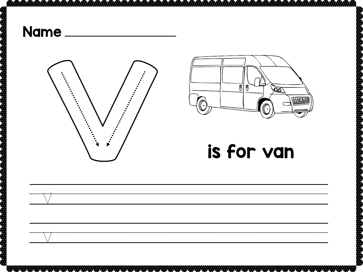 Alphabet Tracing Worksheets Lowercase