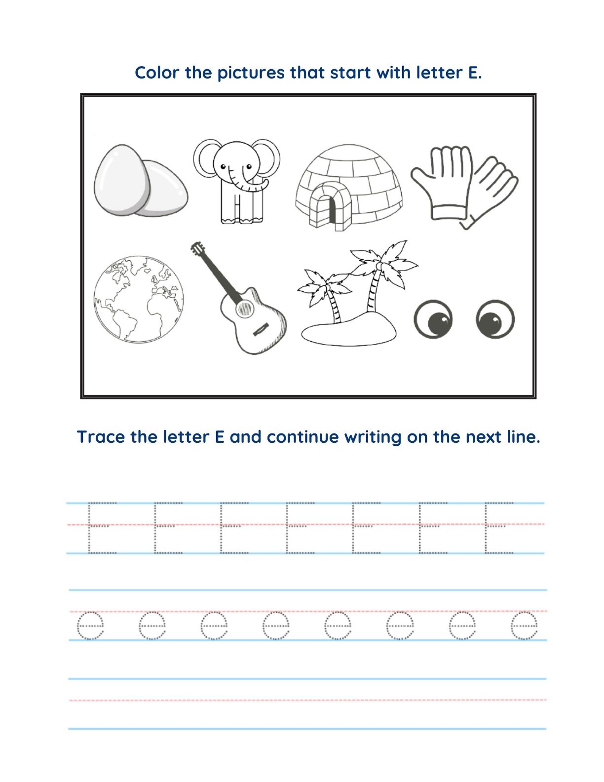 Busy Books for counting, alphabet practice, tracing