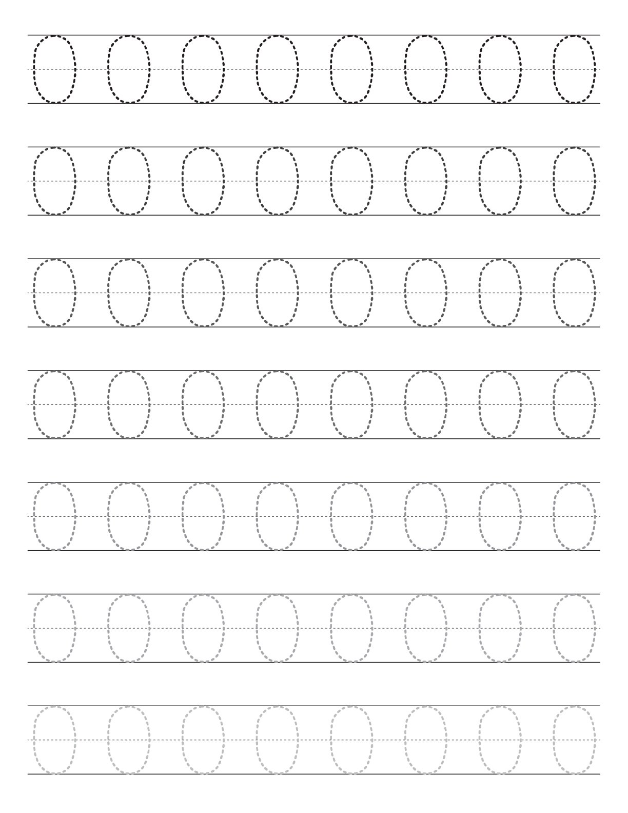 Amazing 1-50 Number Tracing