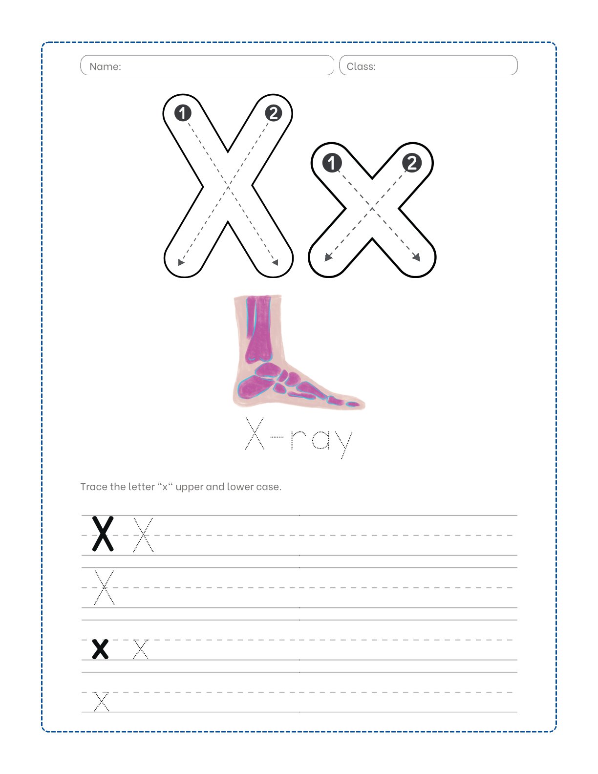 Mixed Tracing Workbook 1