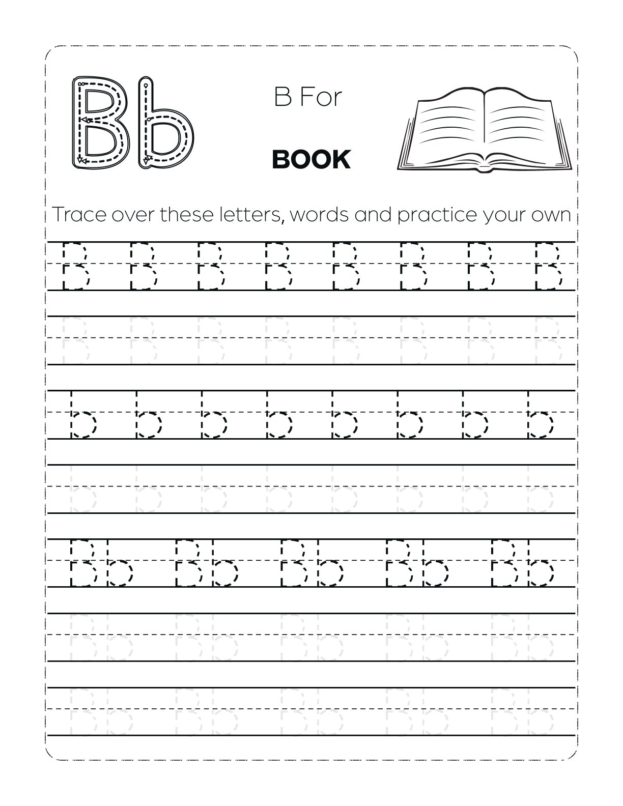 Mixed Tracing Workbook 4