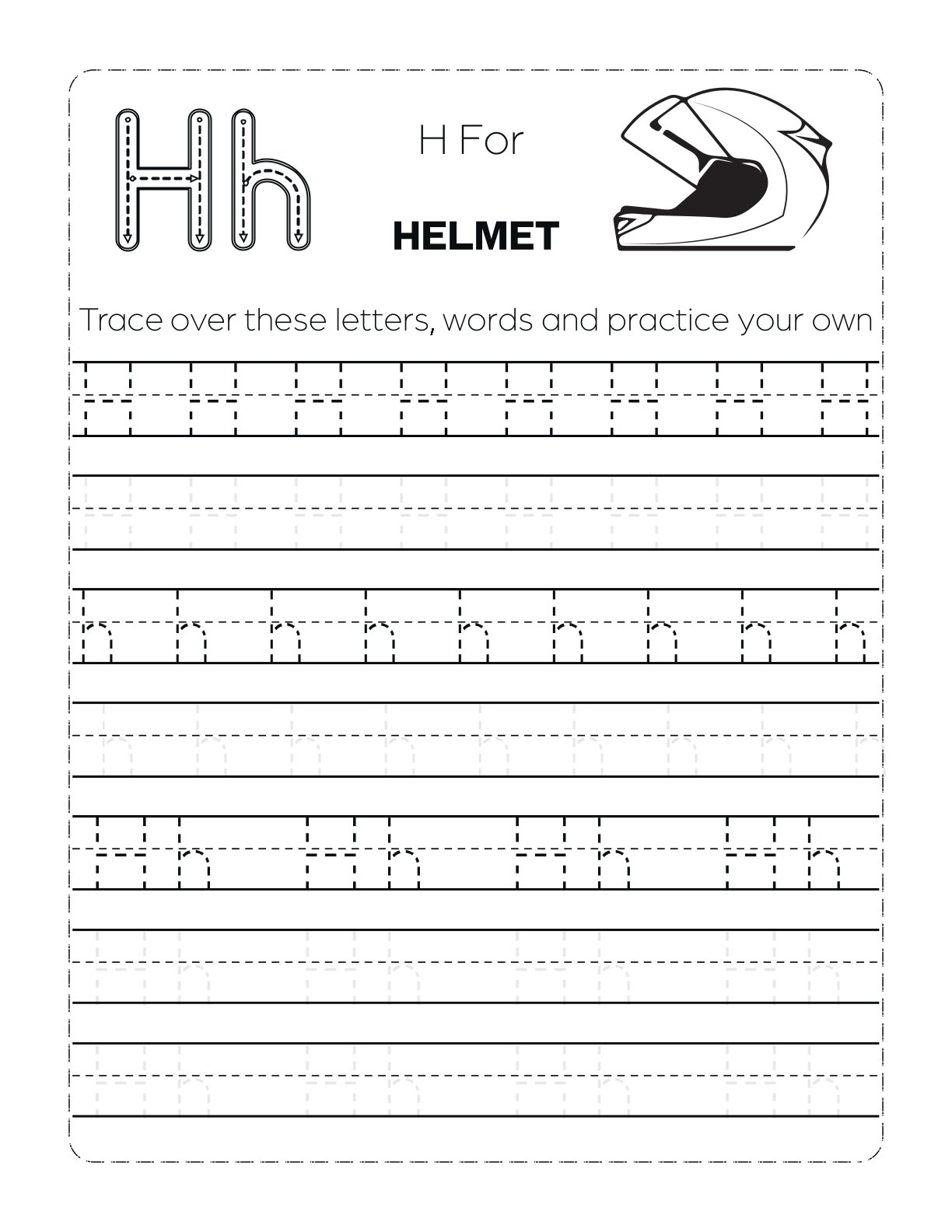 Mixed Tracing Workbook 4