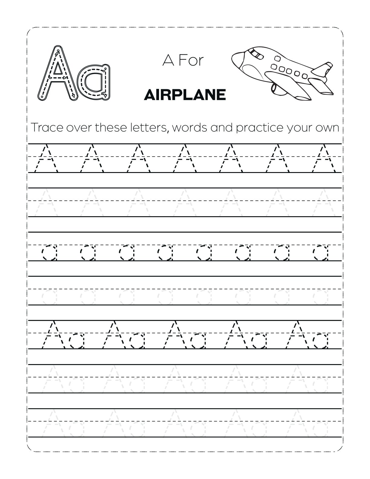 Mixed Tracing Workbook 4